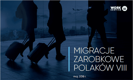 Coraz mniej Polaków myśli o emigracji - raport Work Service